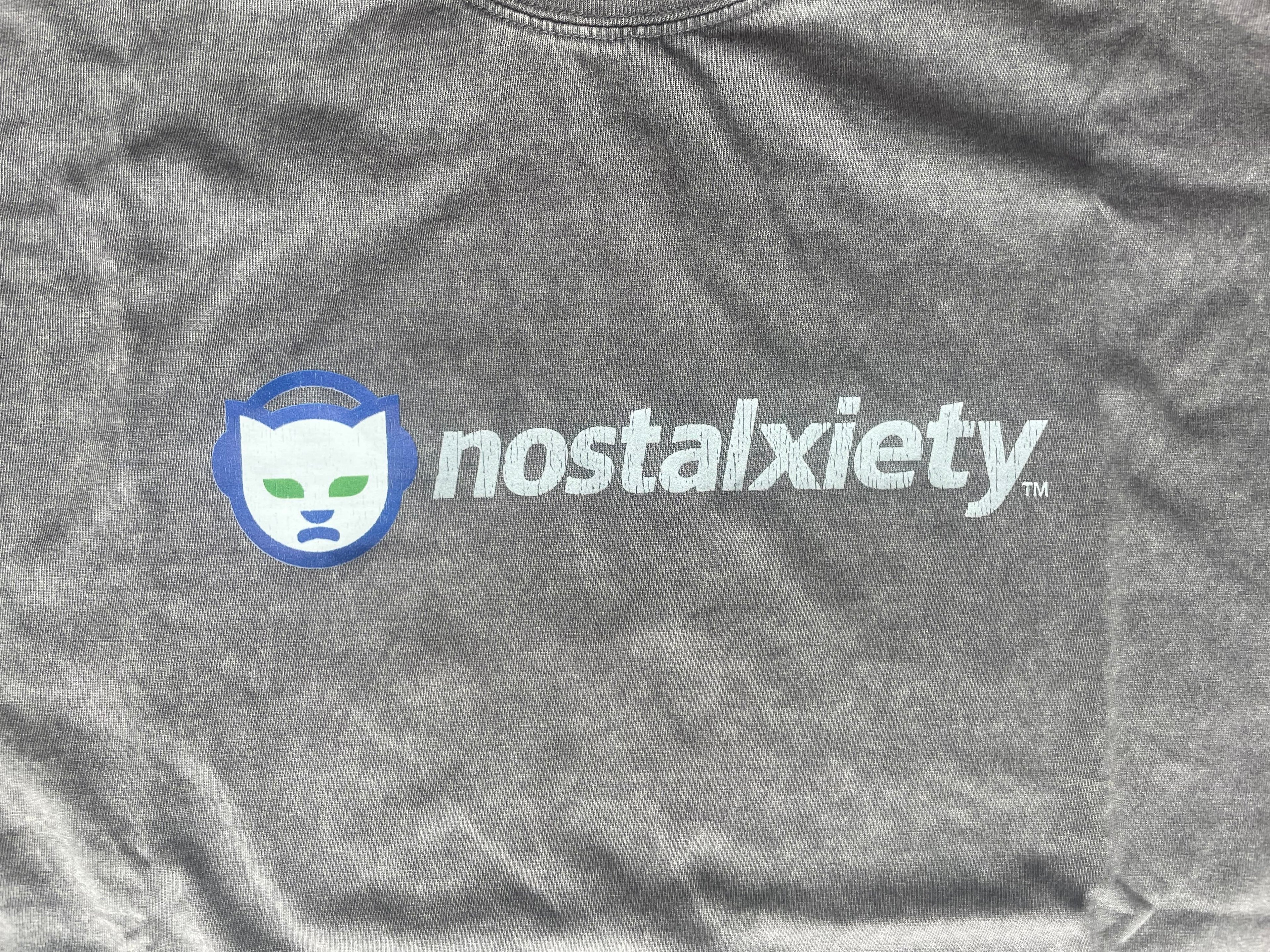 Nostaxiety T-shirt - Tech // Napster Error