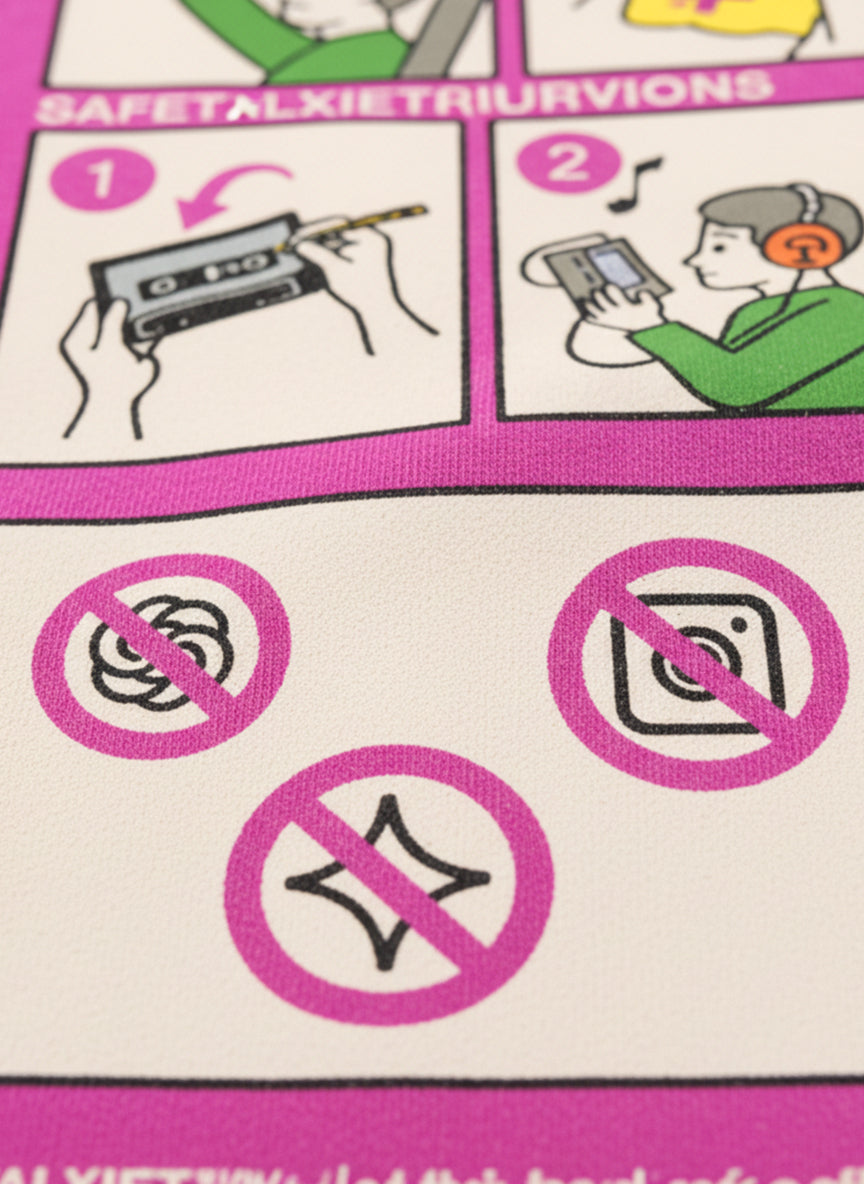 Camiseta NOSTALXIETY™ // Survival Kit - Pink