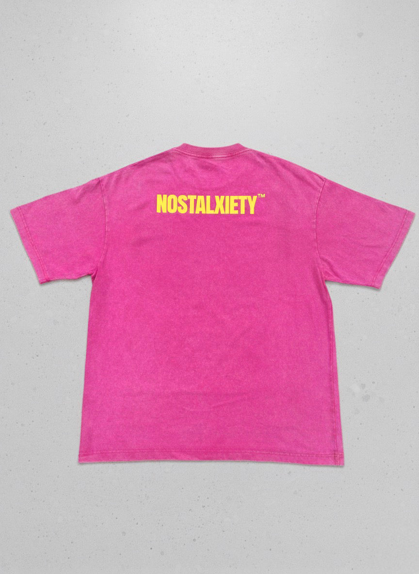 Camiseta NOSTALXIETY™ // Survival Kit Rewind - Pink