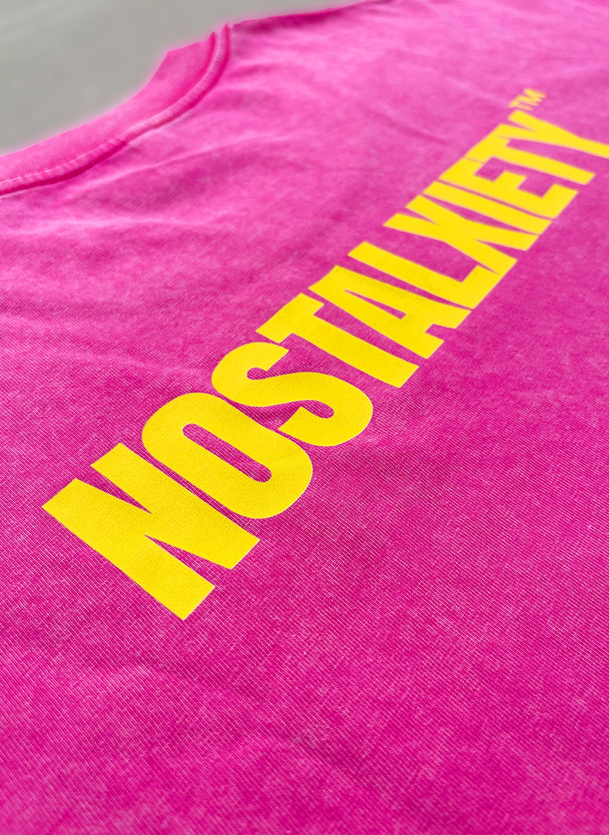 Camiseta NOSTALXIETY™ // Survival Kit Rewind - Pink