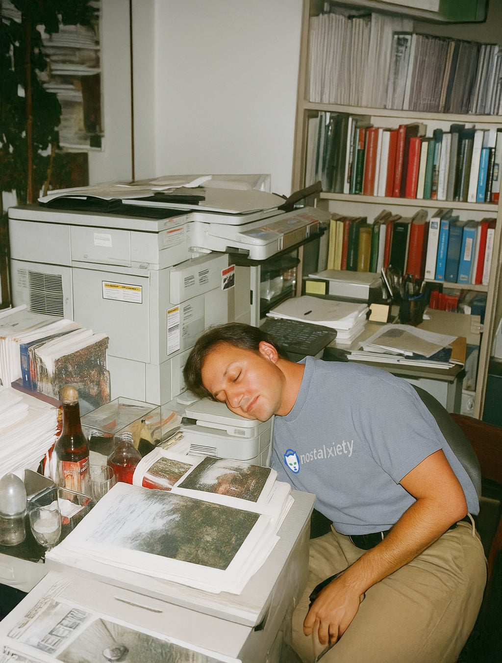 Nostaxiety T-shirt - Tech // Napster Error