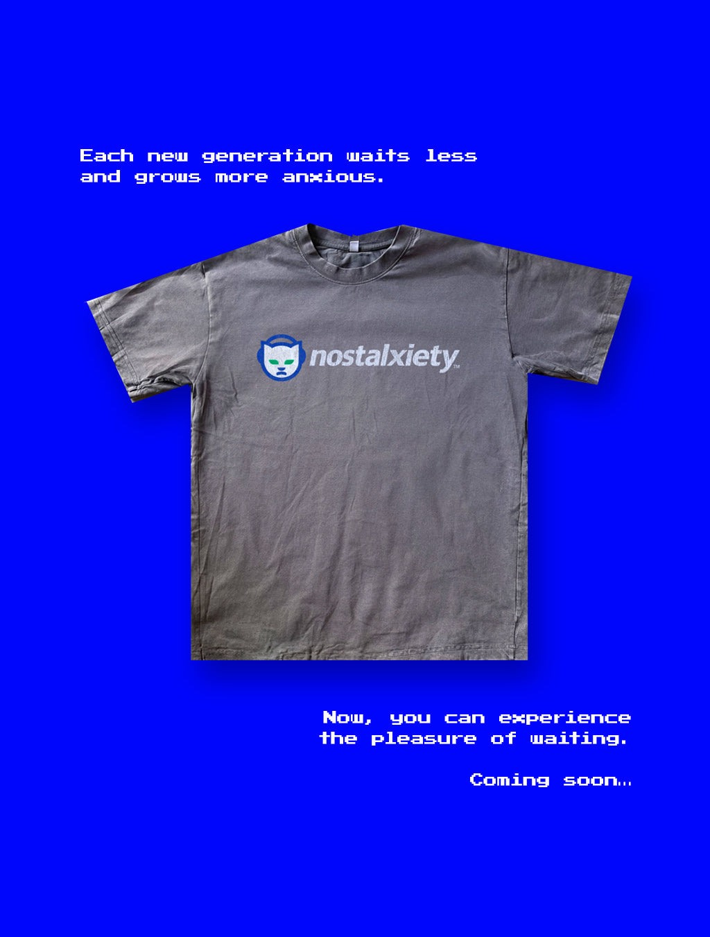 Nostaxiety T-shirt - Tech // Napster Error