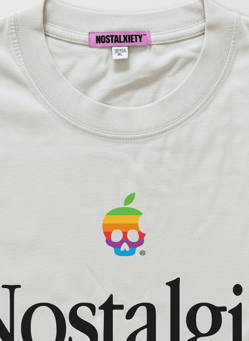 Camiseta NOSTALXIETY™ - Nostalgia // Skull Apple