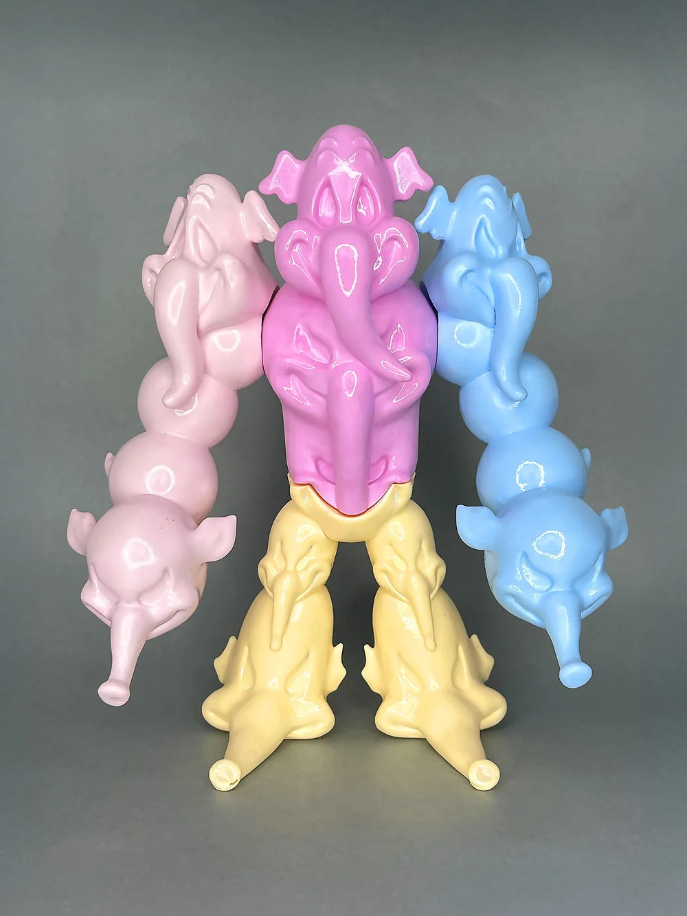 Art Toy NOSTALXIETY // Delirium Elephant - Marshmallow by RULBAYO