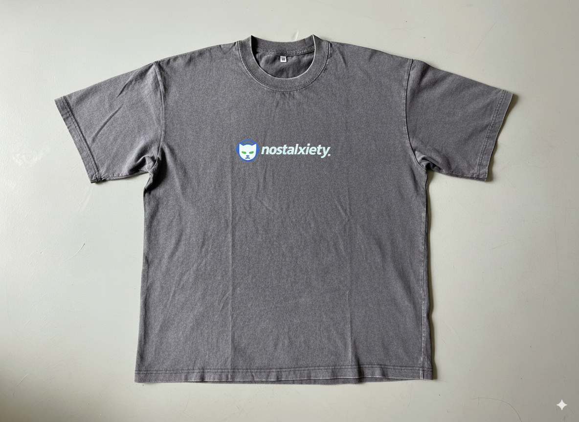 Nostaxiety T-shirt - Tech // Napster Error