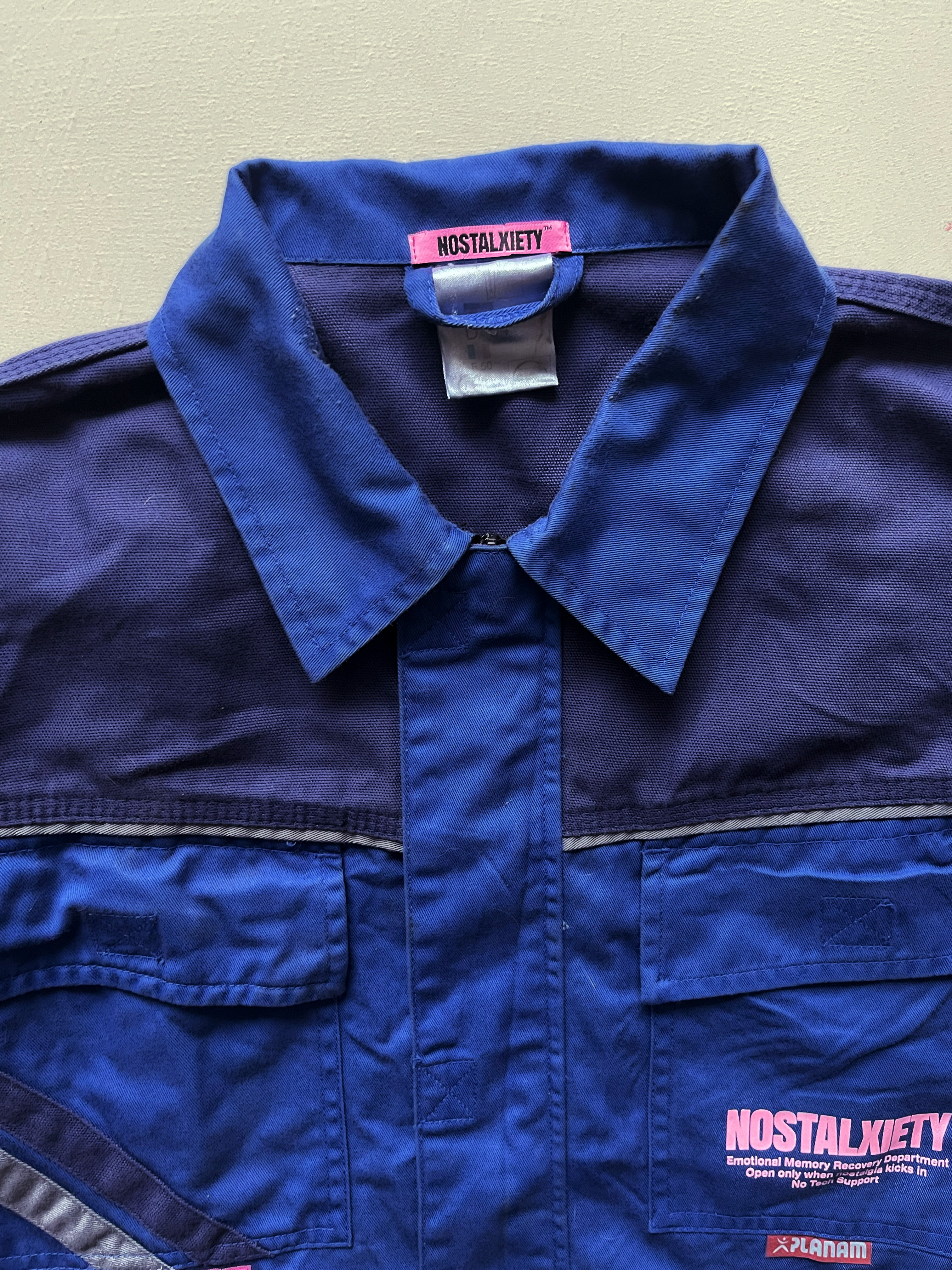 Jacket - Memory Recovery Dept. Azul - 1/1