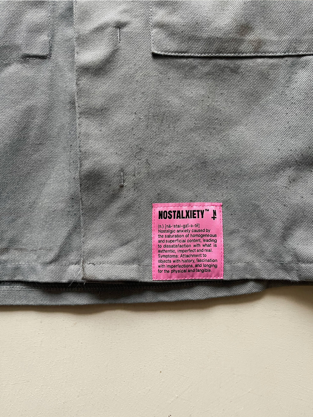 Jacket - Memory Recovery Dept. Gris - 1/1