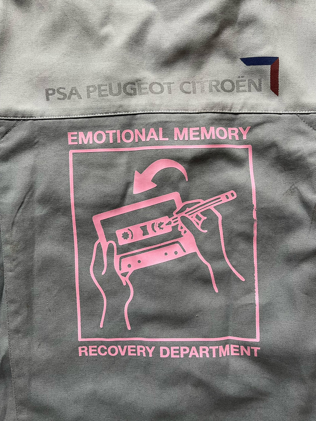 Jacket - Memory Recovery Dept. Gris - 1/1