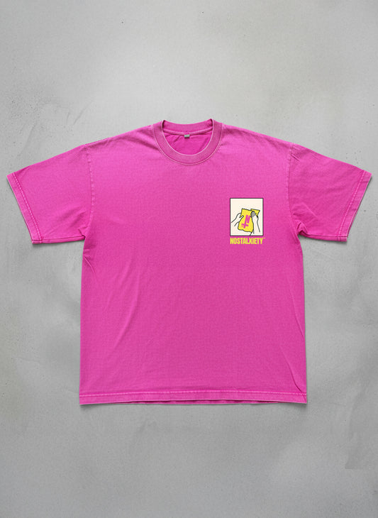 Camiseta NOSTALXIETY™ // Survival Kit - Pink