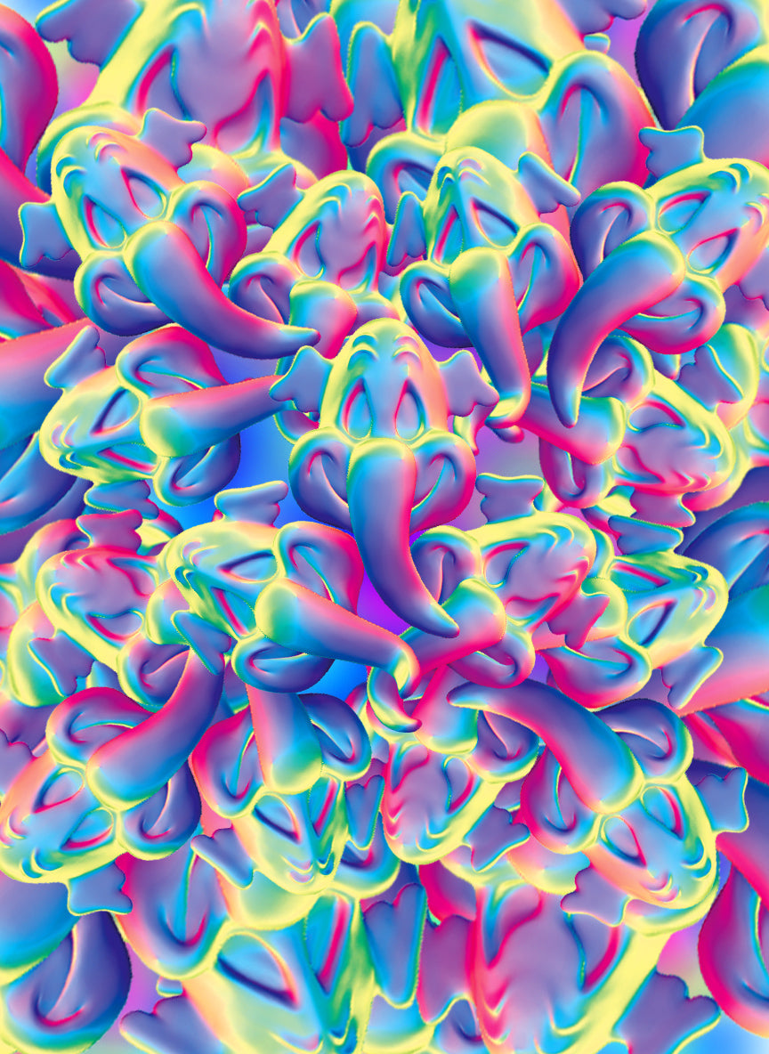 Camiseta NOSTALXIETY™ - // Iridescent Elephants