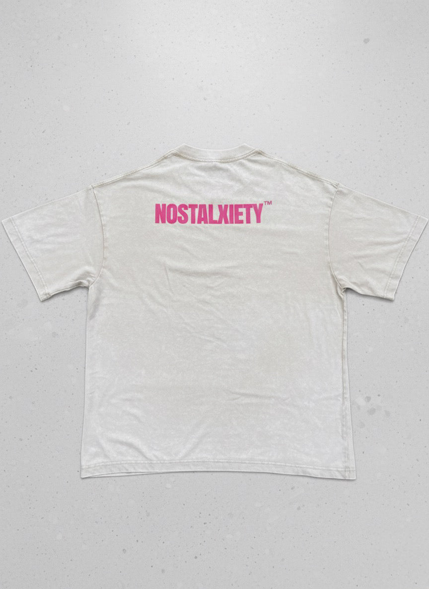 Camiseta NOSTALXIETY™ // Survival Kit Rewind - Off White