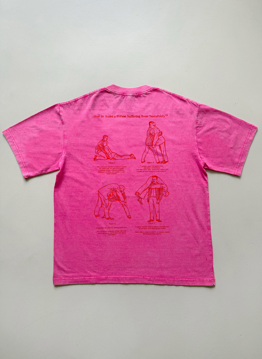 Camiseta - How To Assist A Person - Rosa