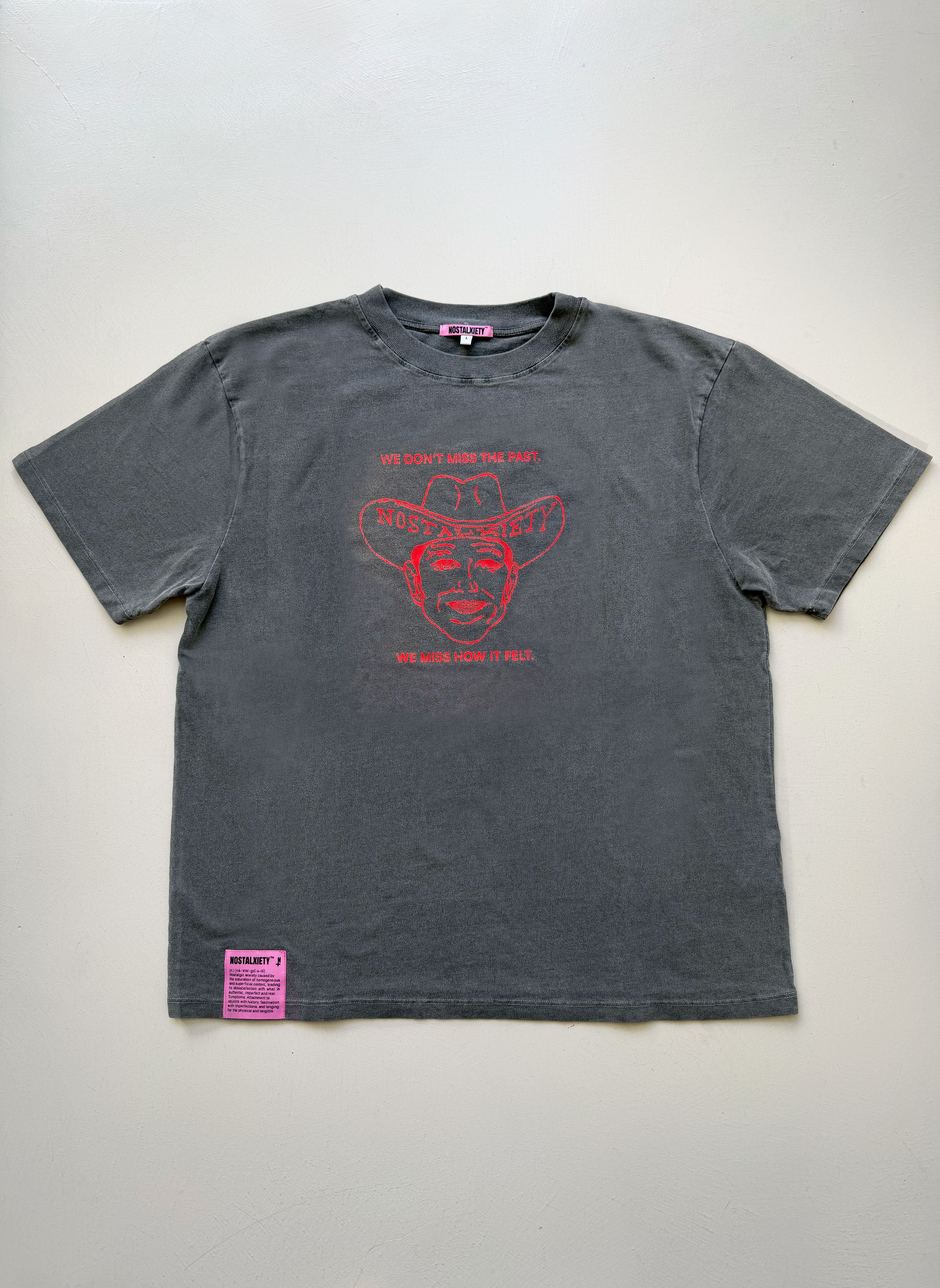 Camiseta - Sweet Wild Past - Antracita