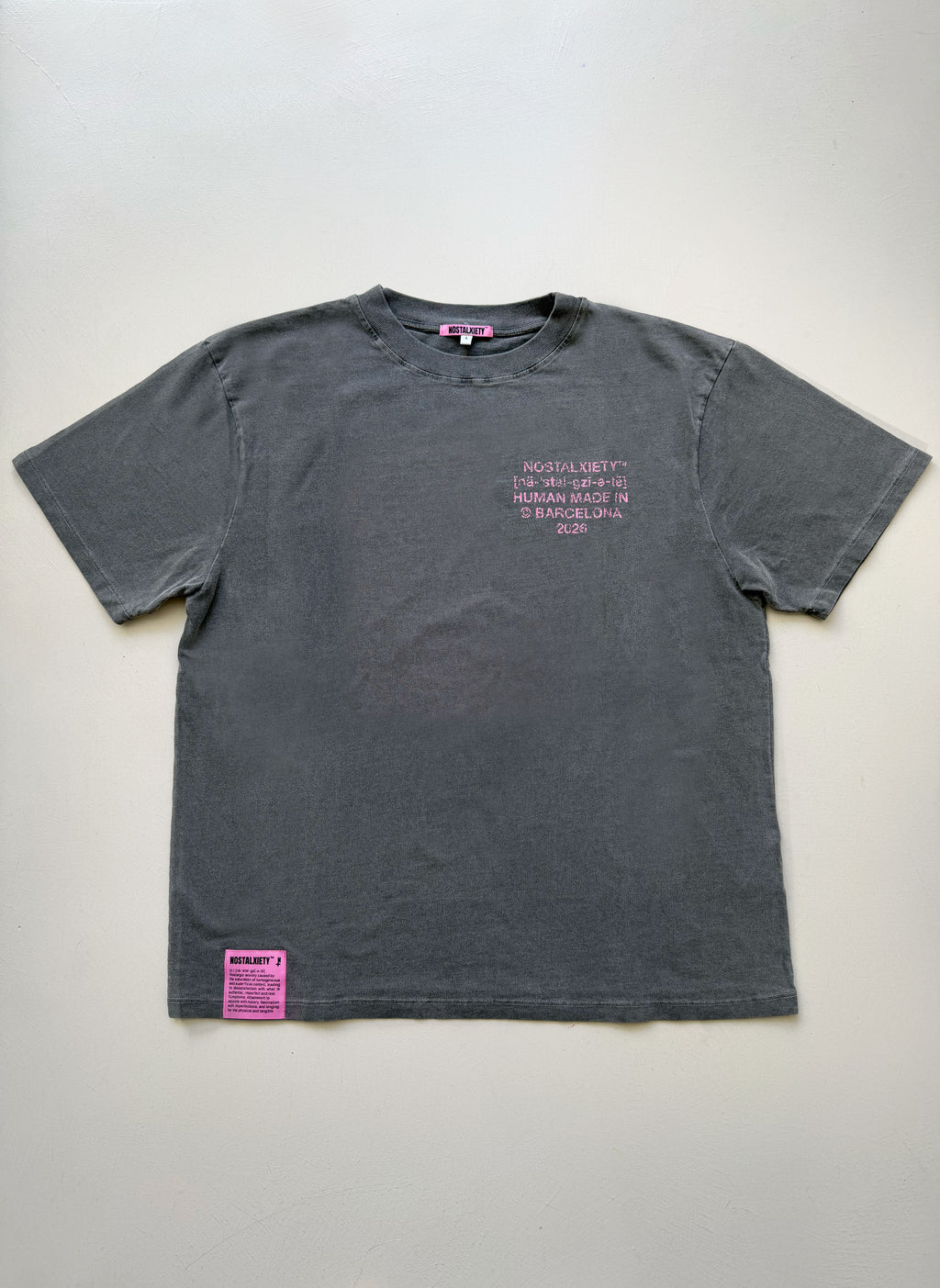 Camiseta - Human Made In Barcelona - Antracita