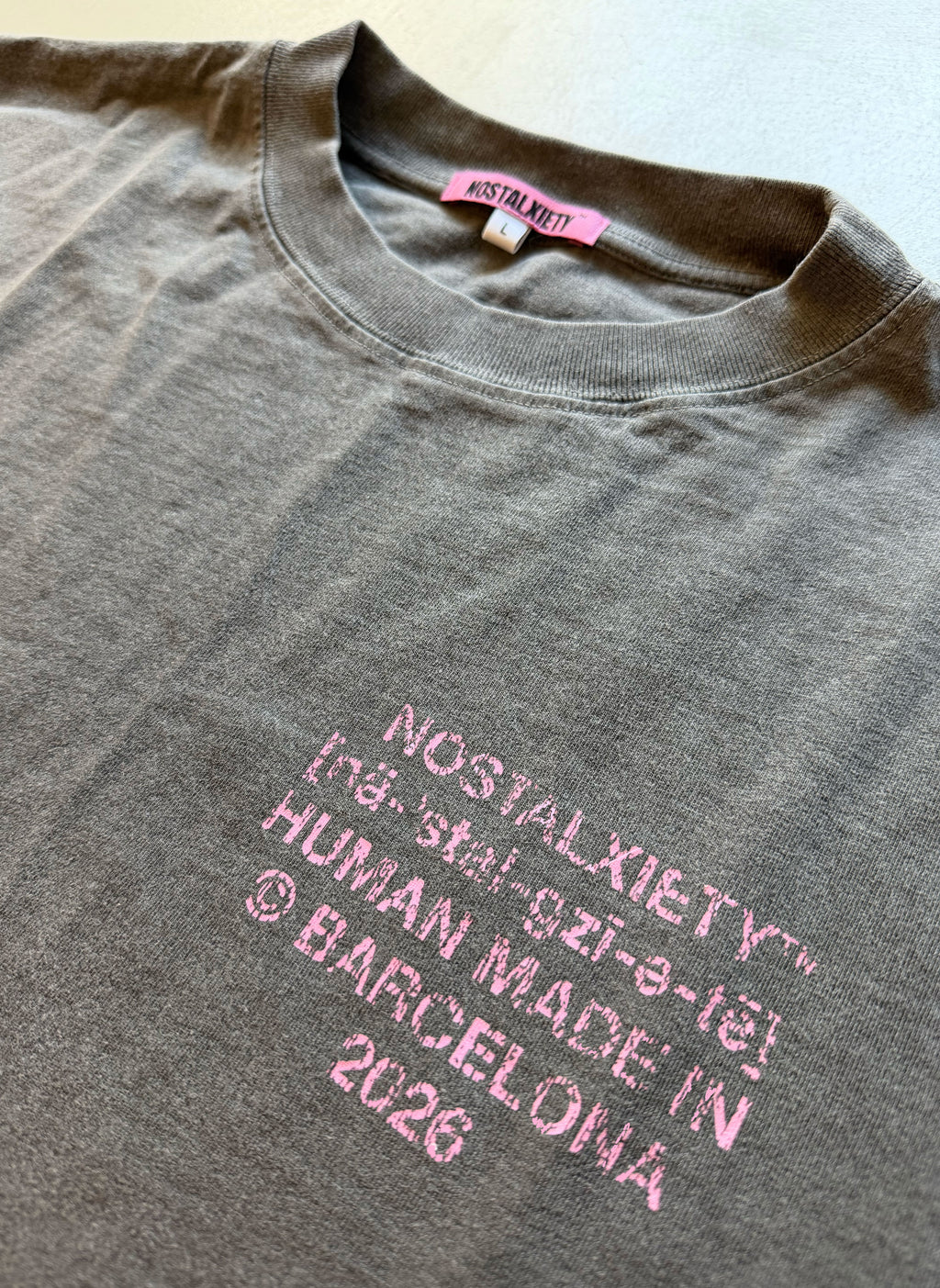Camiseta - Human Made In Barcelona - Antracita