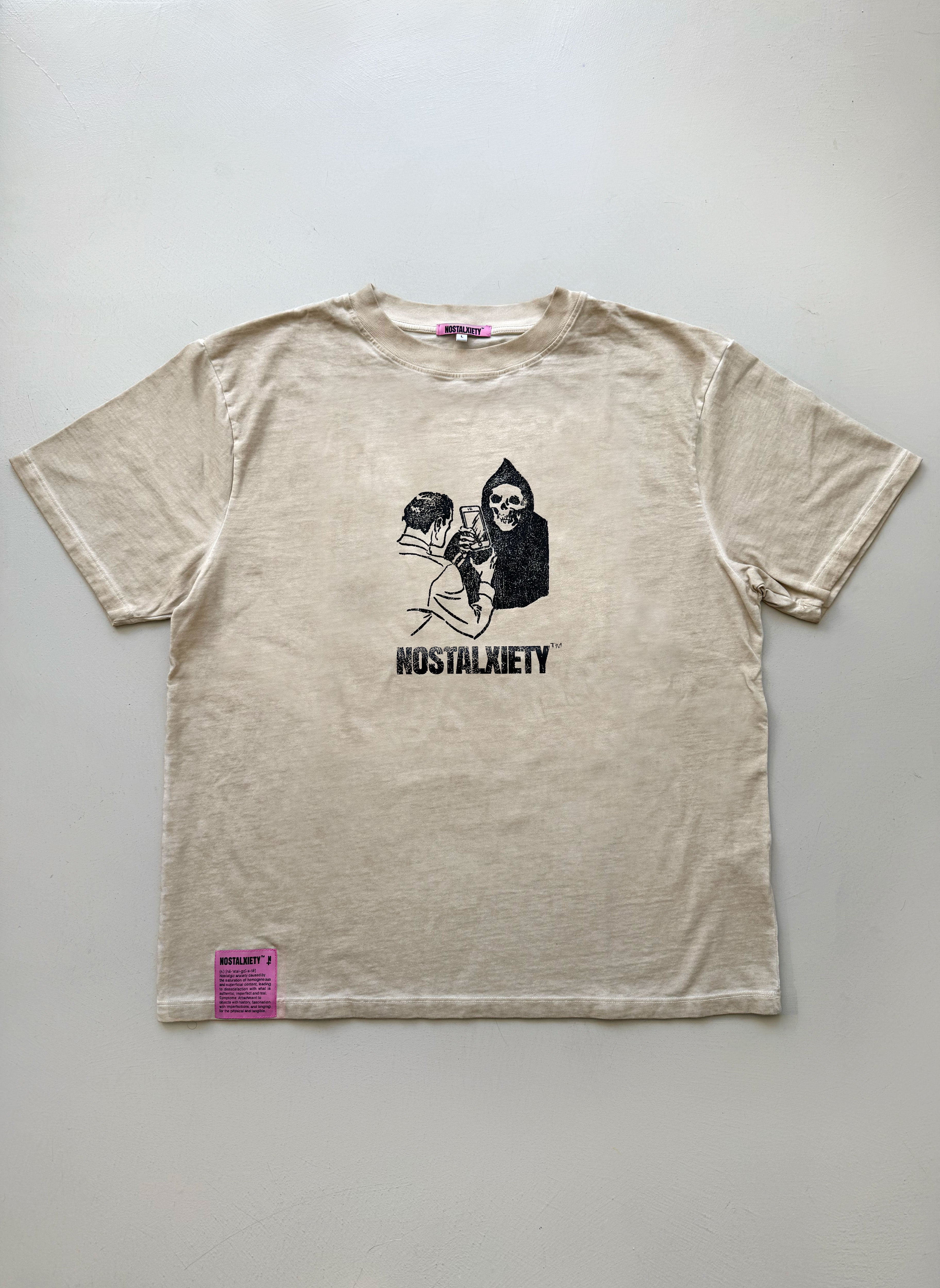 Camiseta Temptation - Sand faded