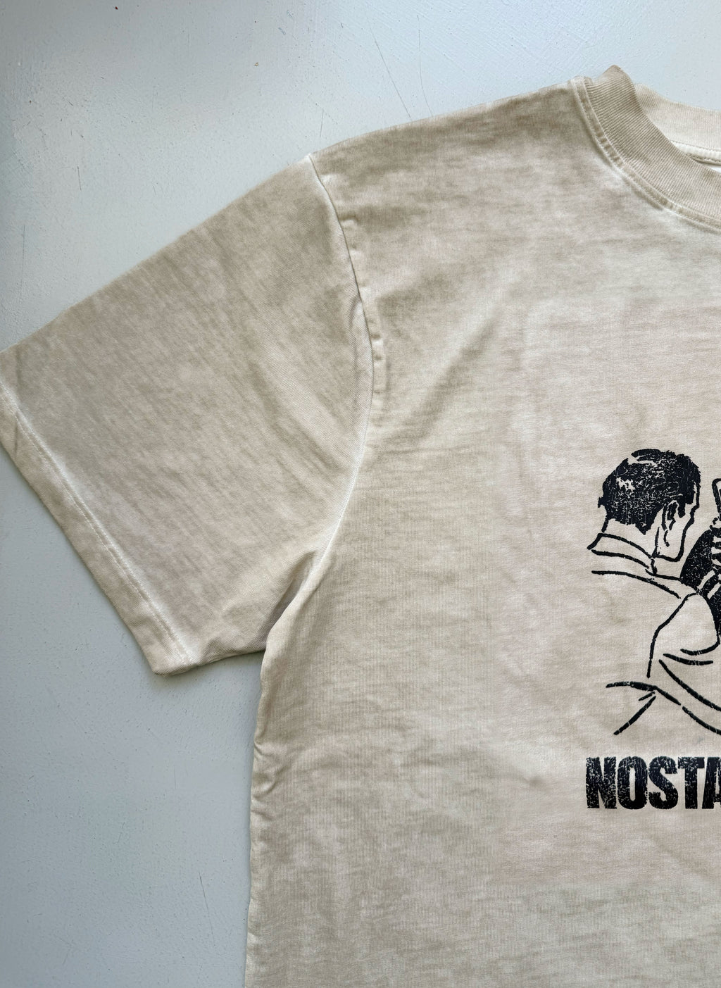 Camiseta Temptation - Sand faded