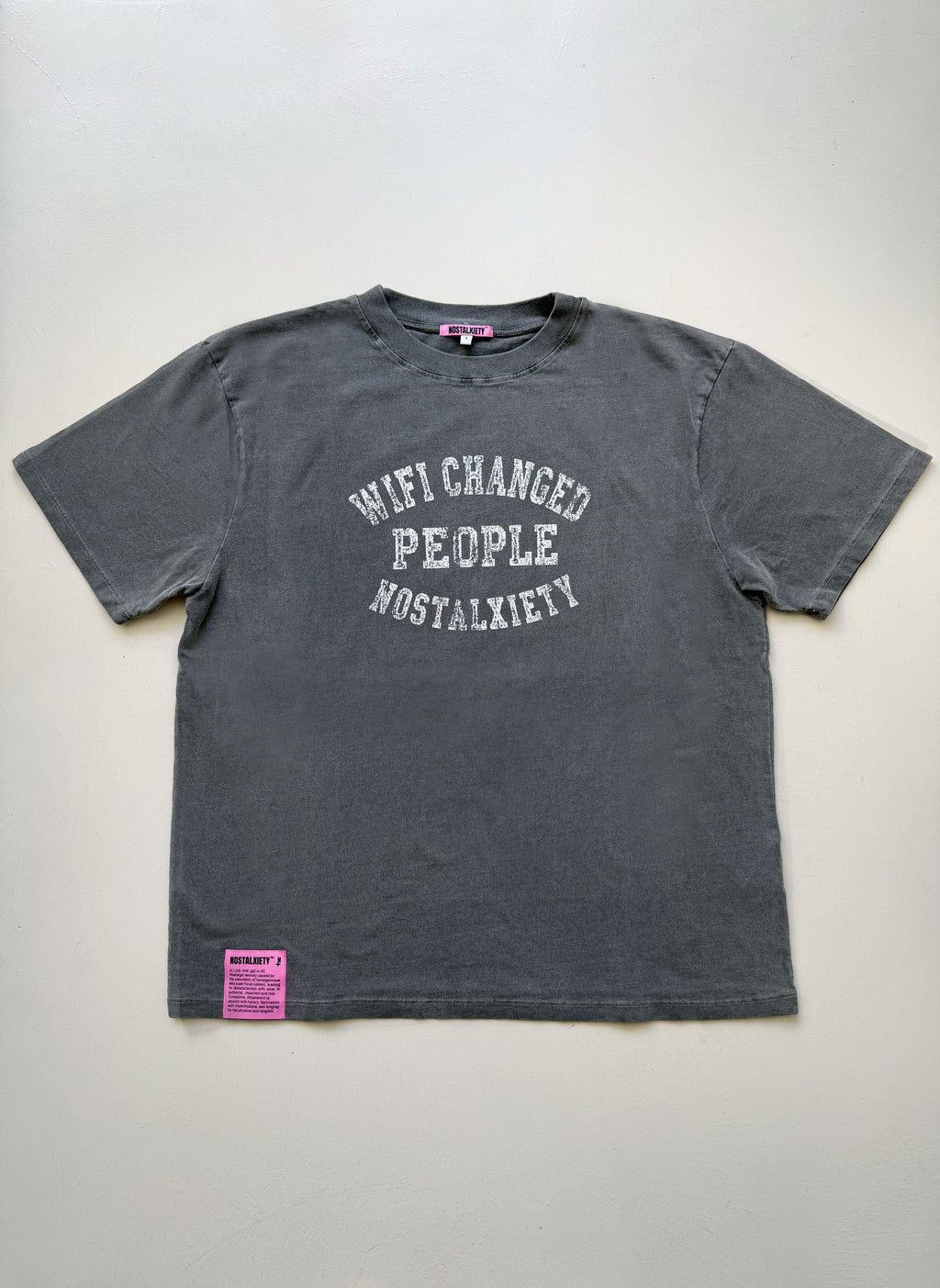 Camiseta WIFI CHANGED PEOPLE - Antracita
