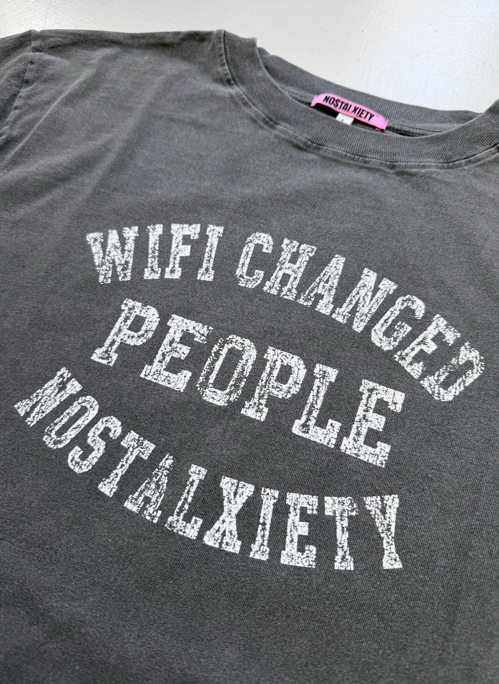 Camiseta WIFI CHANGED PEOPLE - Antracita