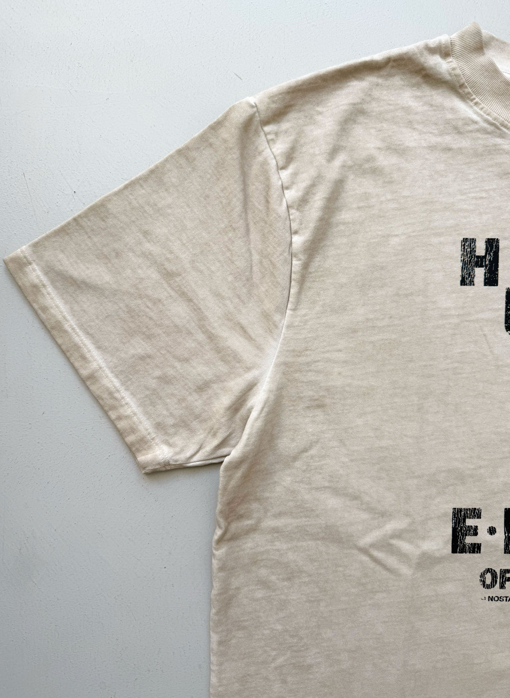 Camiseta HUMAN ERROR - Sand faded