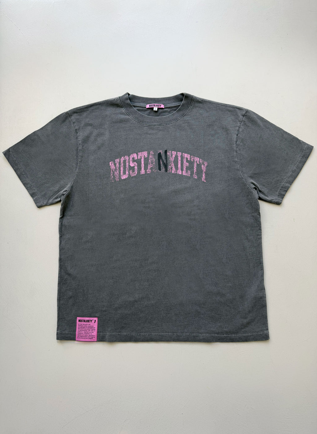 Camiseta UNIVERSITY - Antracita