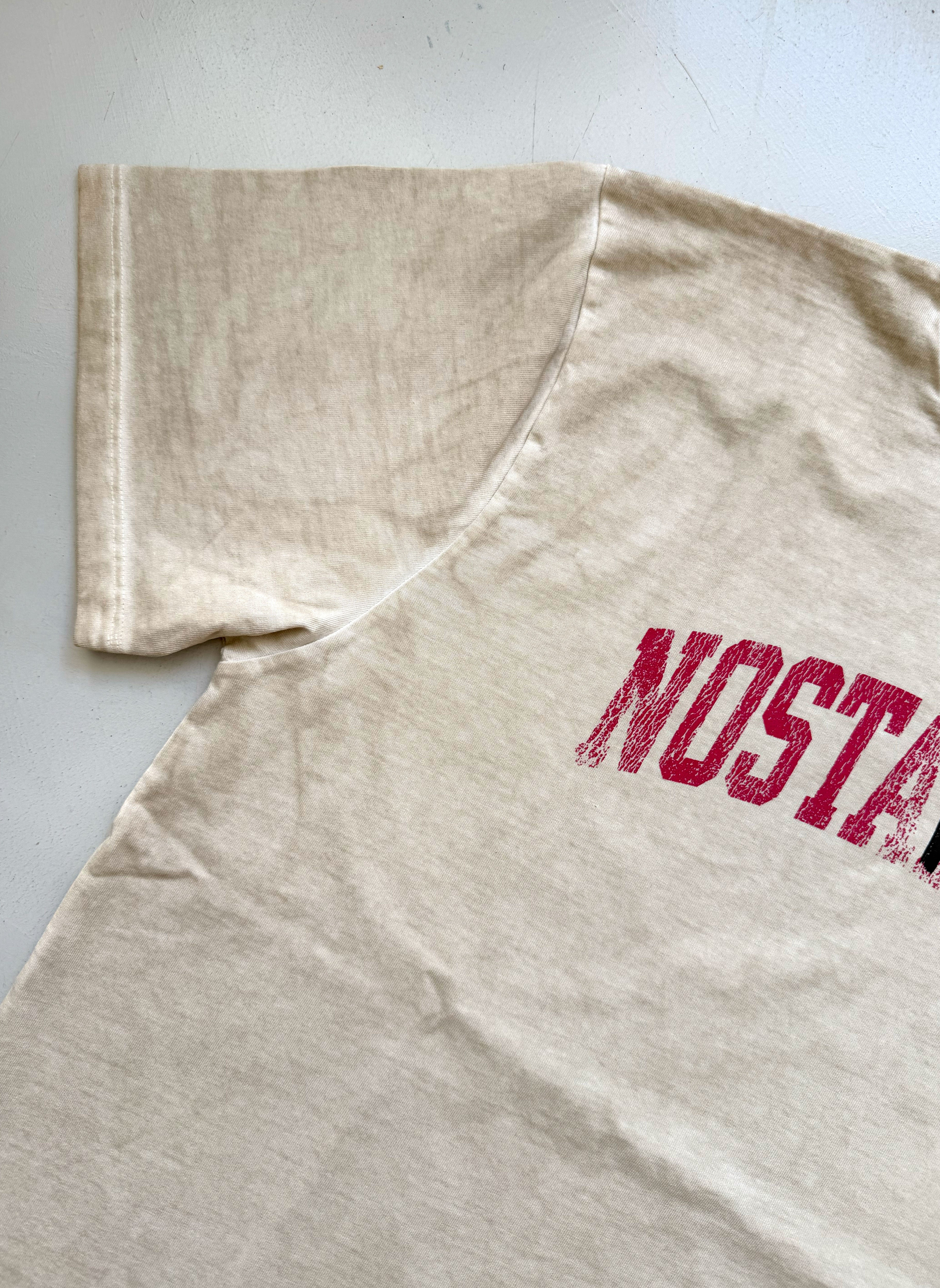 Camiseta UNIVERSITY - Sand faded