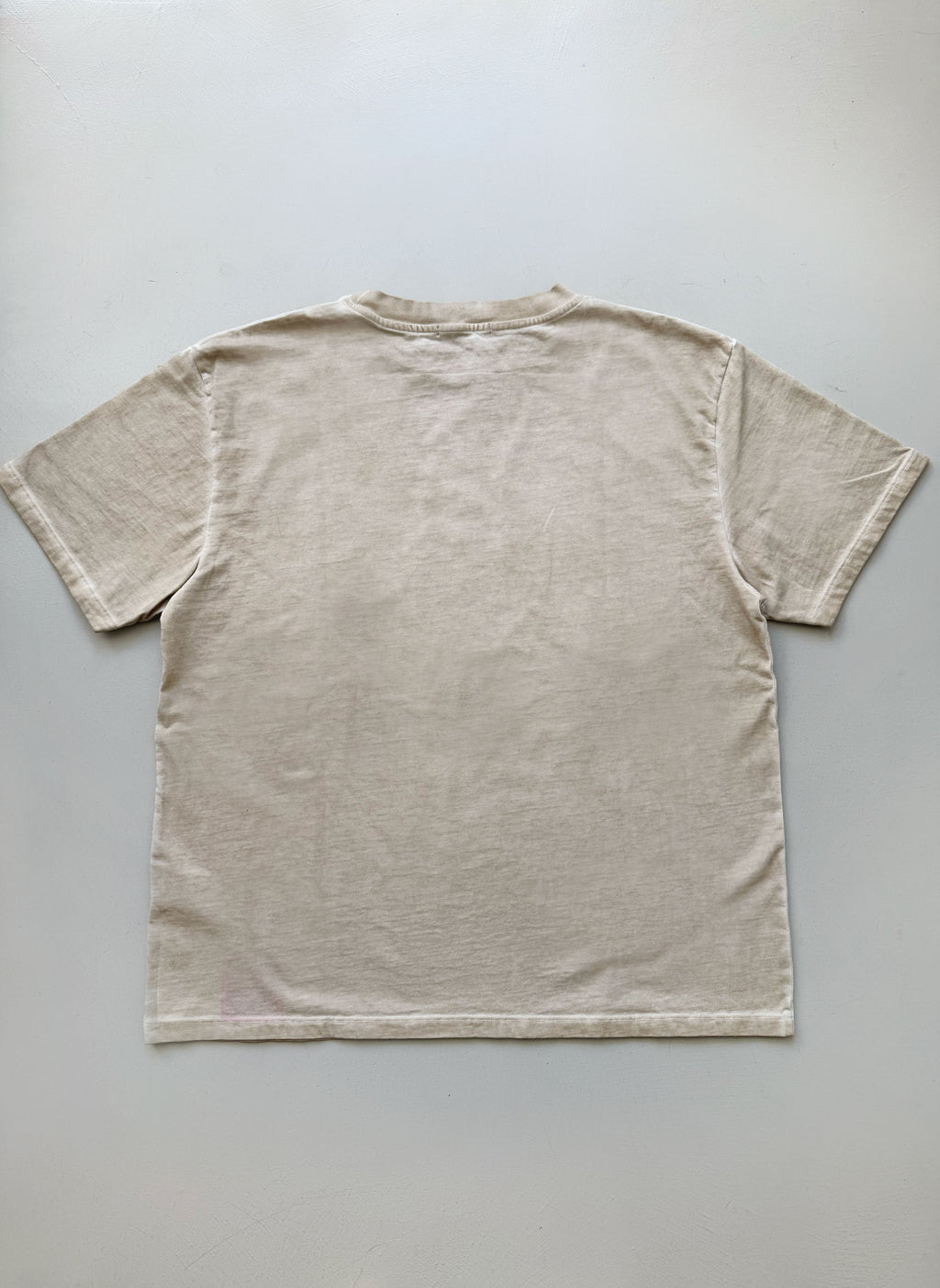 Camiseta UNIVERSITY - Sand faded