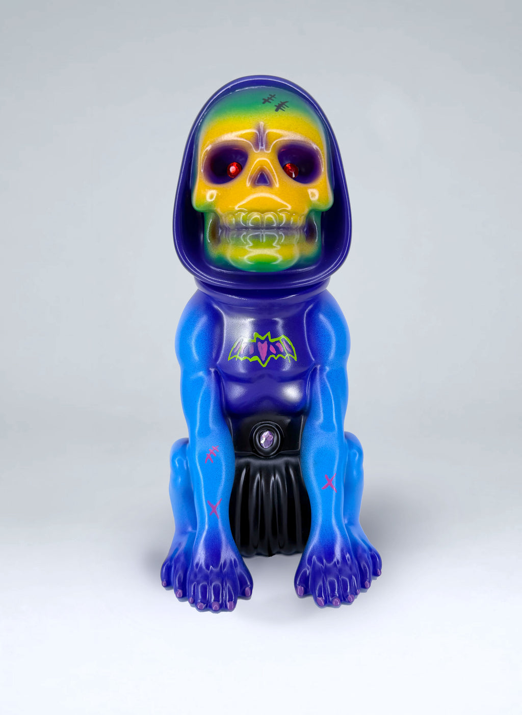 Art Toy - Skeledog Sofubi Custom // Battle Armor by SKINNY TOYS x NOSTALXIETY
