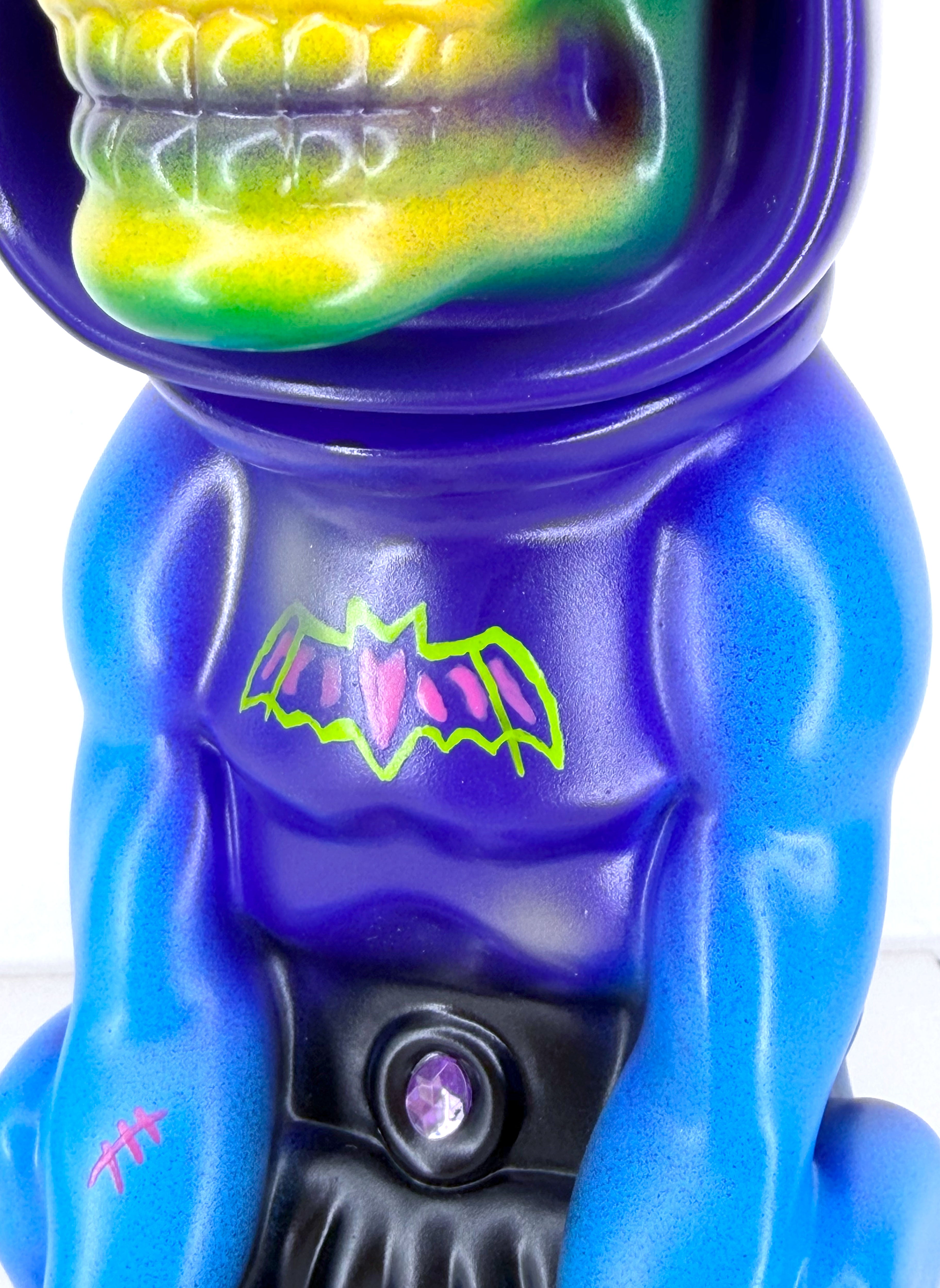 Art Toy - Skeledog Sofubi Custom // Battle Armor by SKINNY TOYS x NOSTALXIETY