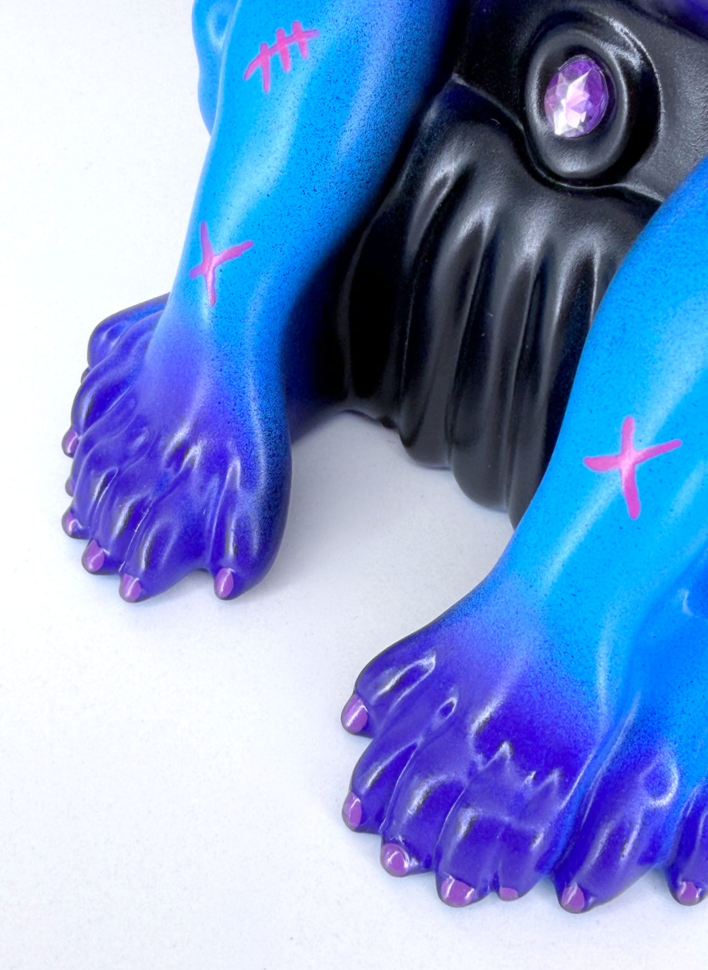 Art Toy - Skeledog Sofubi Custom // Battle Armor by SKINNY TOYS x NOSTALXIETY