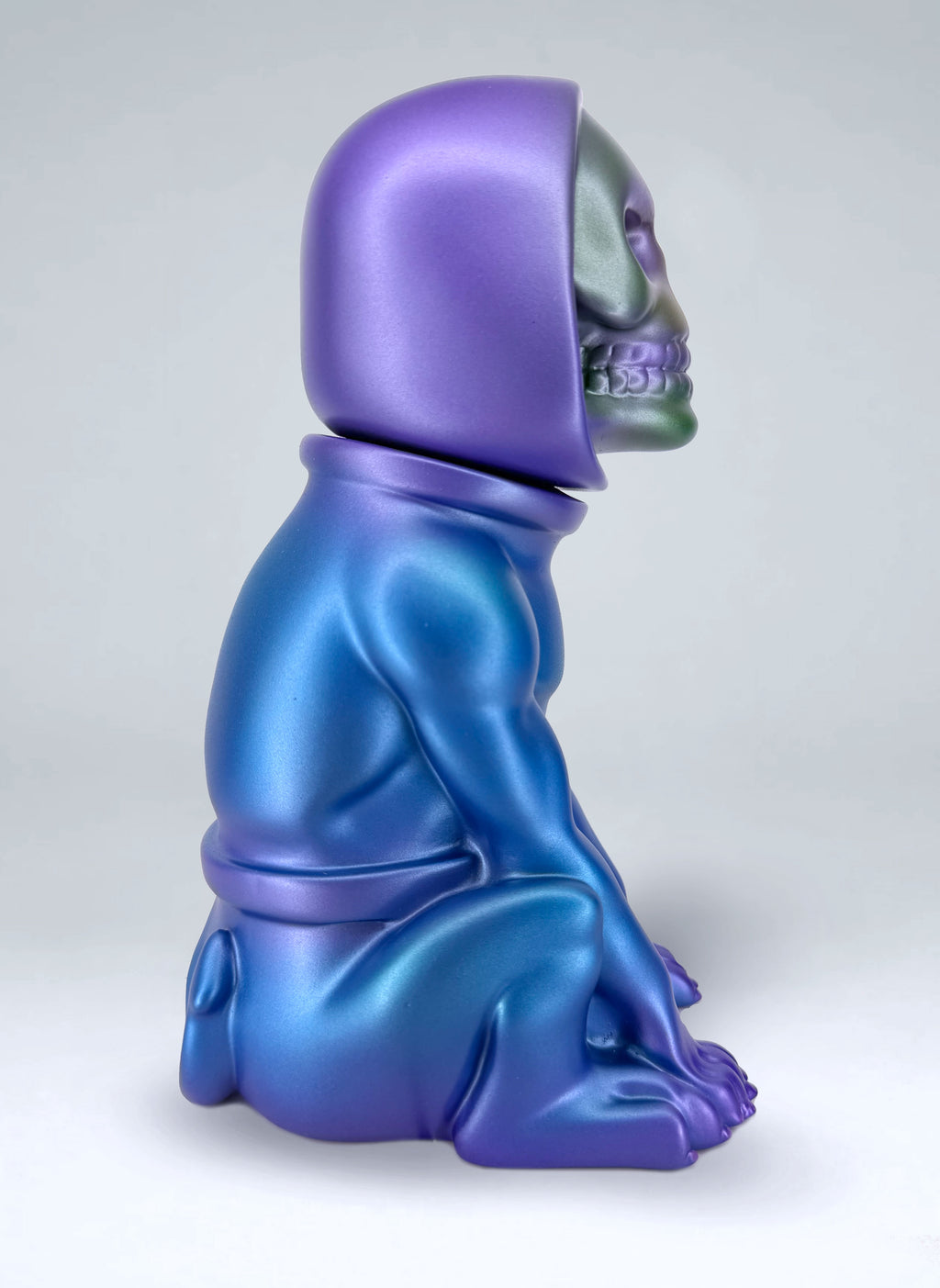 Art Toy - Skeledog Sofubi Custom // Metalarmour by SKINNY TOYS x NOSTALXIETY