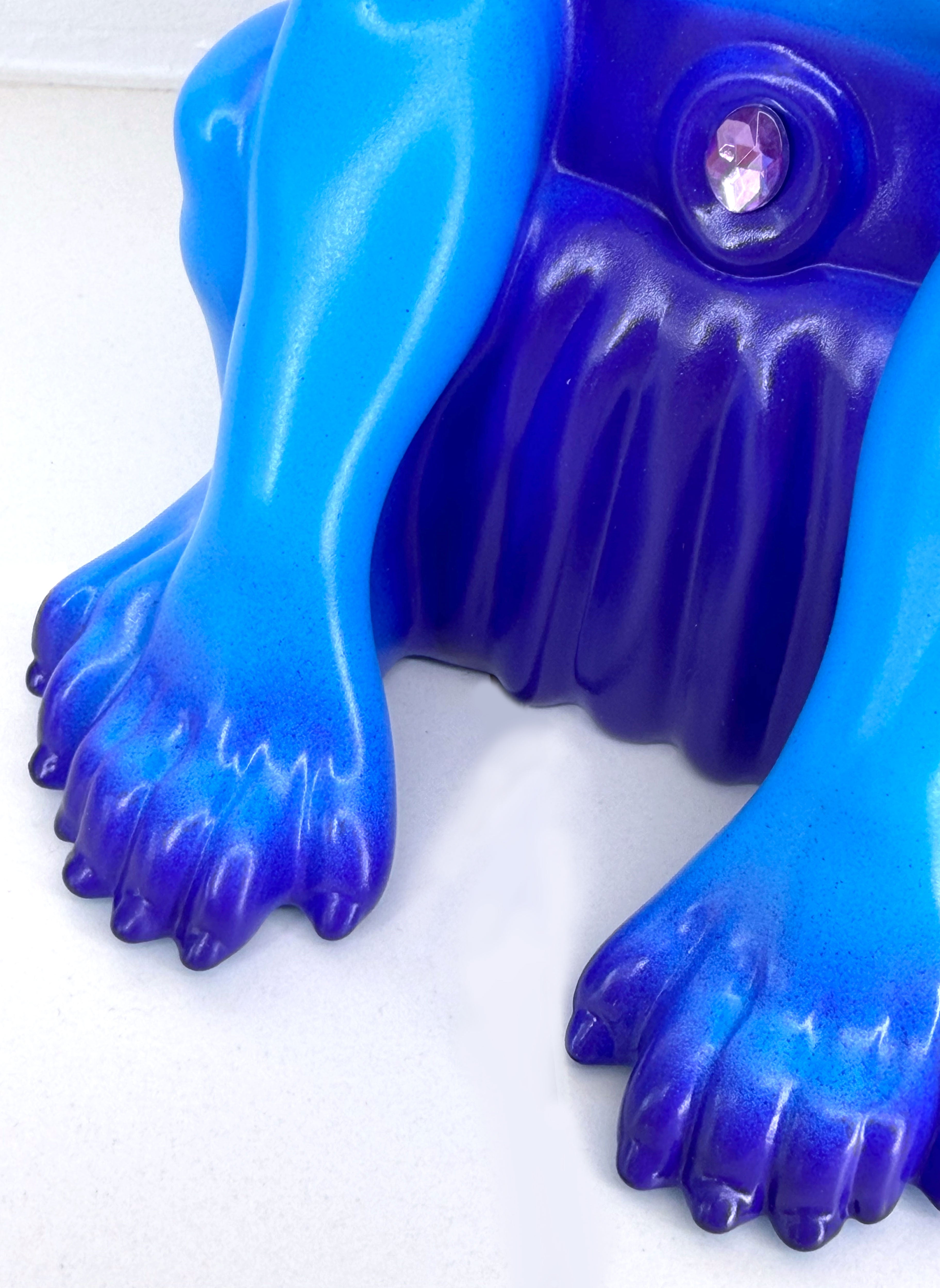 Art Toy - Skeledog Sofubi Custom // Classic Colorway by SKINNY TOYS x NOSTALXIETY